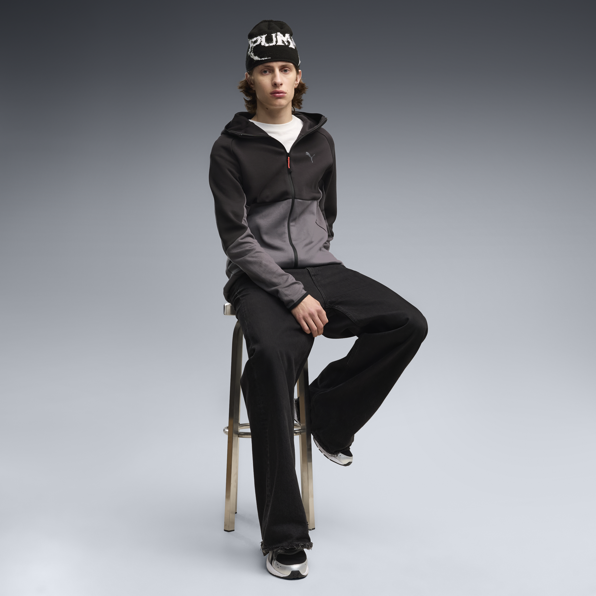 Veste à capuche slim zippée Elevated PUMATECH Homme