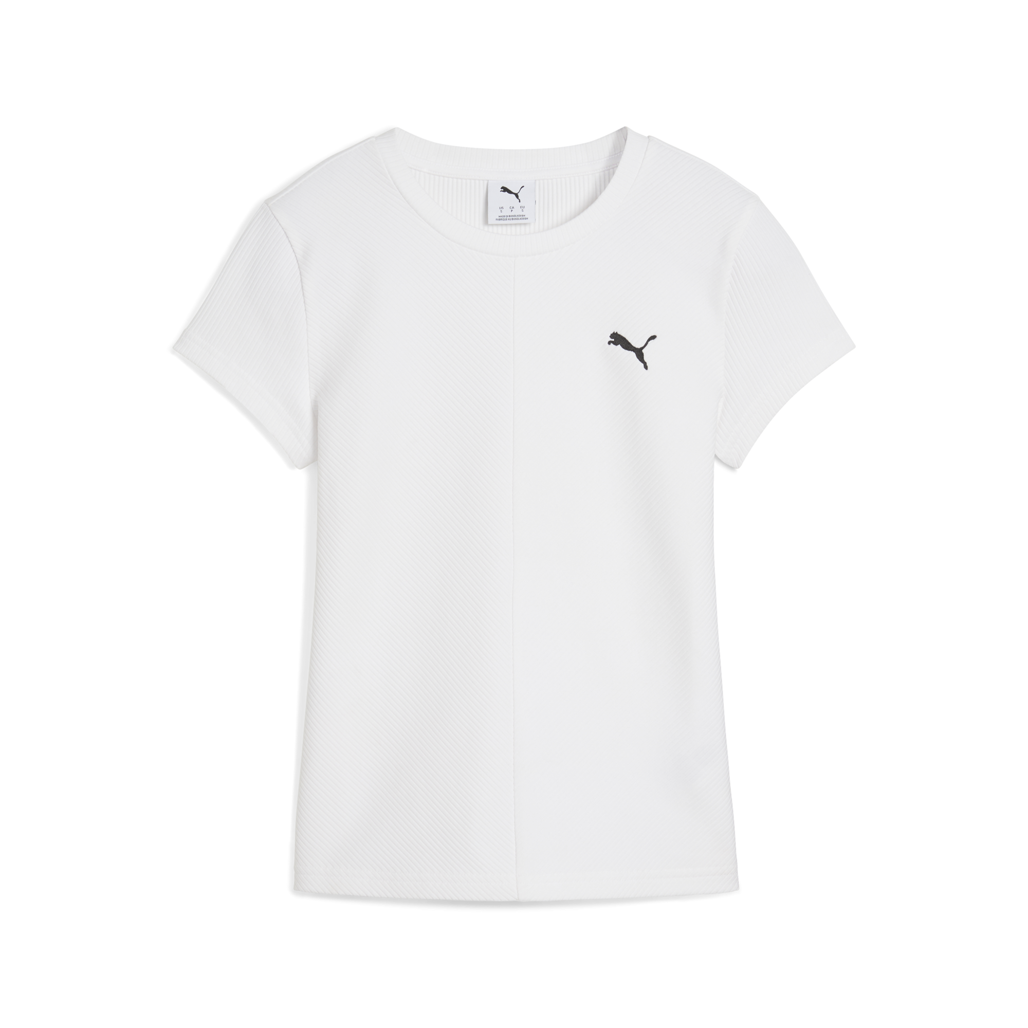 T-shirt ajusté côtelé WARDROBE ESS Femme