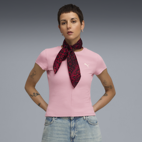 T-shirt ajusté côtelé WARDROBE ESS Femme