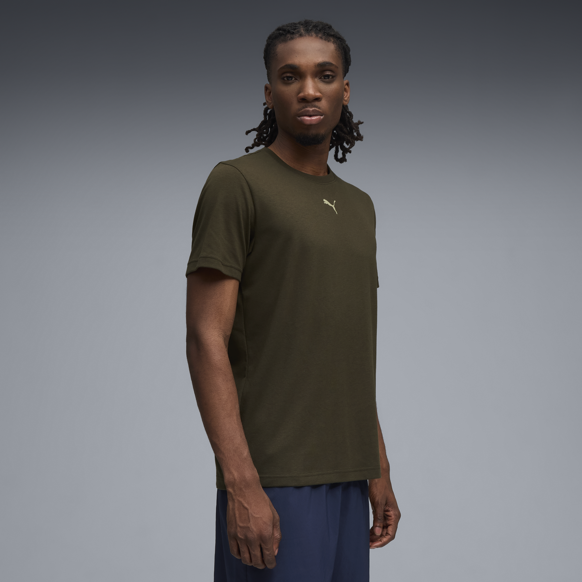 T-shirt de training à motif Homme