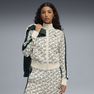 Veste de survêtement à imprimé intégral T7 Femme