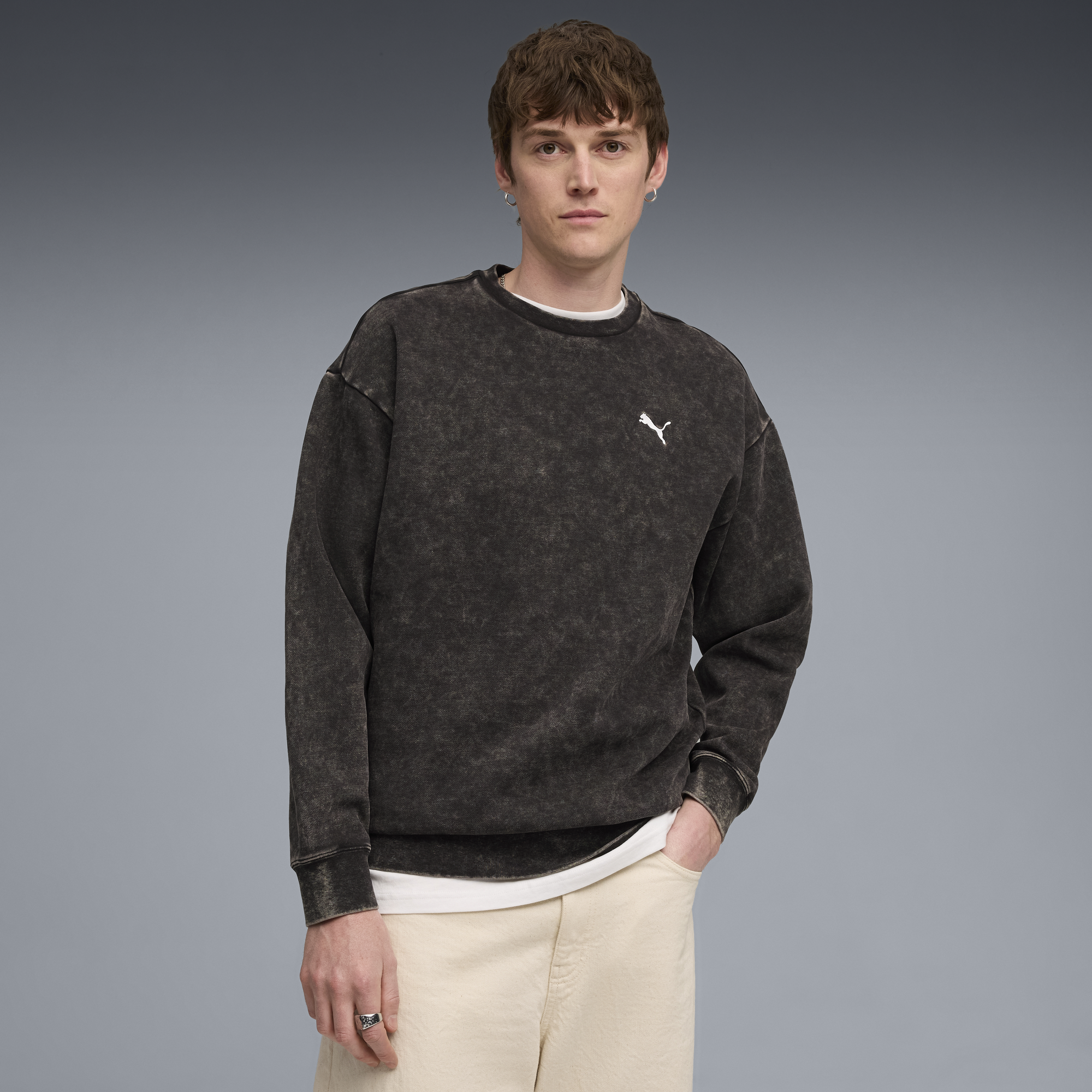 Sweat délavé Essentials Elevated Homme
