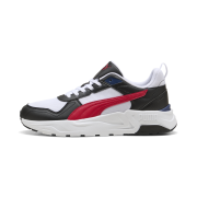 PUMA White-For All Time Red-PUMA Black-Blue Jewel